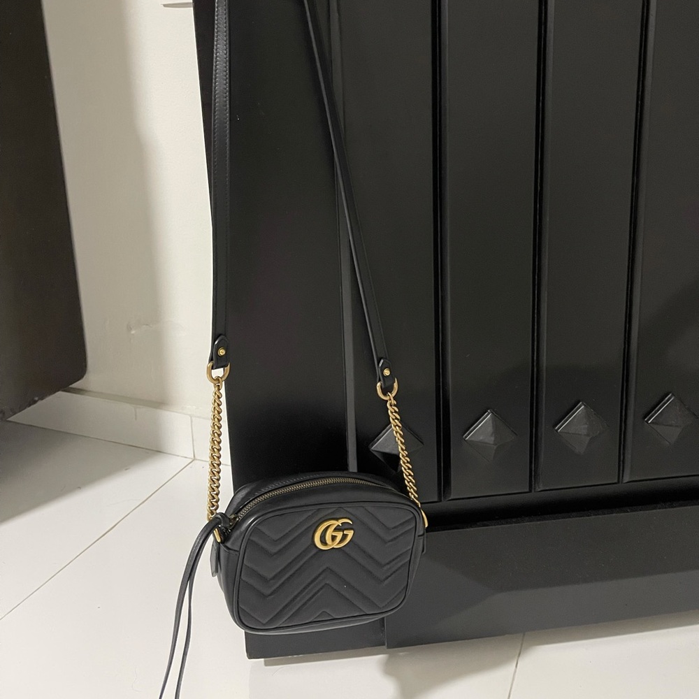 GG Marmont Matelassé Mini Bag